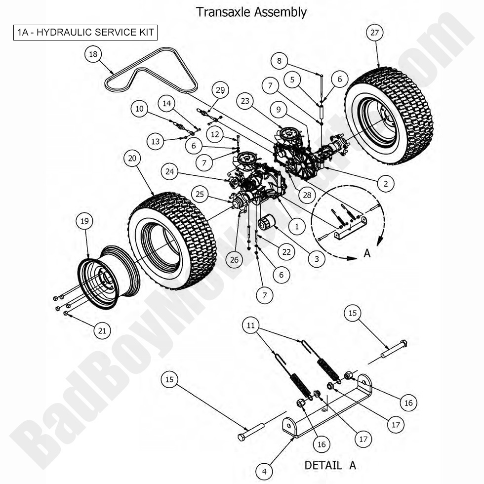 2017 Compact Outlaw - Transaxle Assembly